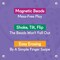 Magnatab Minis - Sensory Toys, Magnetic Drawing Tool, Toddler Writing Practice, Sensory Play, Fidget Toys, Stylus Included, Travel-Friendly, Ages 3+ - Cactus